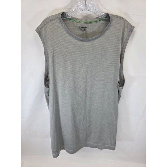 AND 1 Active Wear Sleeveless Shirt Men's X-Large Gray - Picture 1 of 5